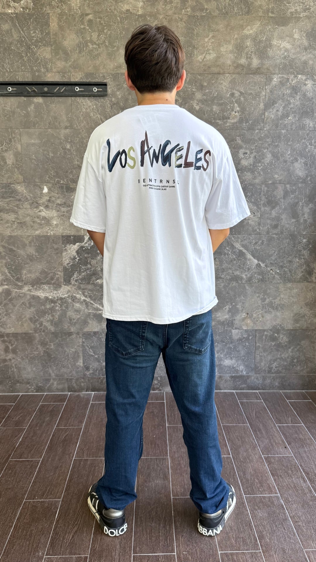 Playera Oversize LA Vibes