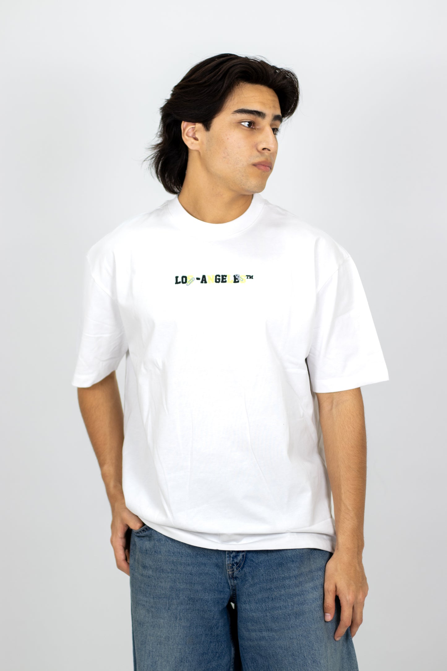 PLAYERA OVERSIZE ESTAMPADO LOS ANGELES