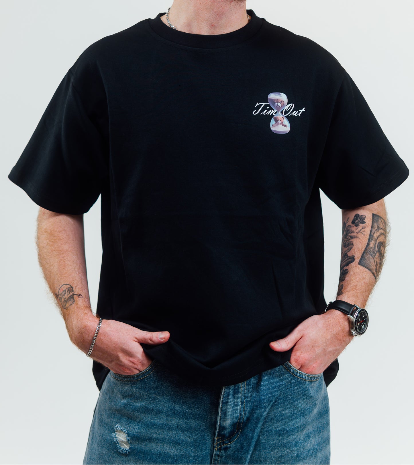 Playera Estampada "Time Out"