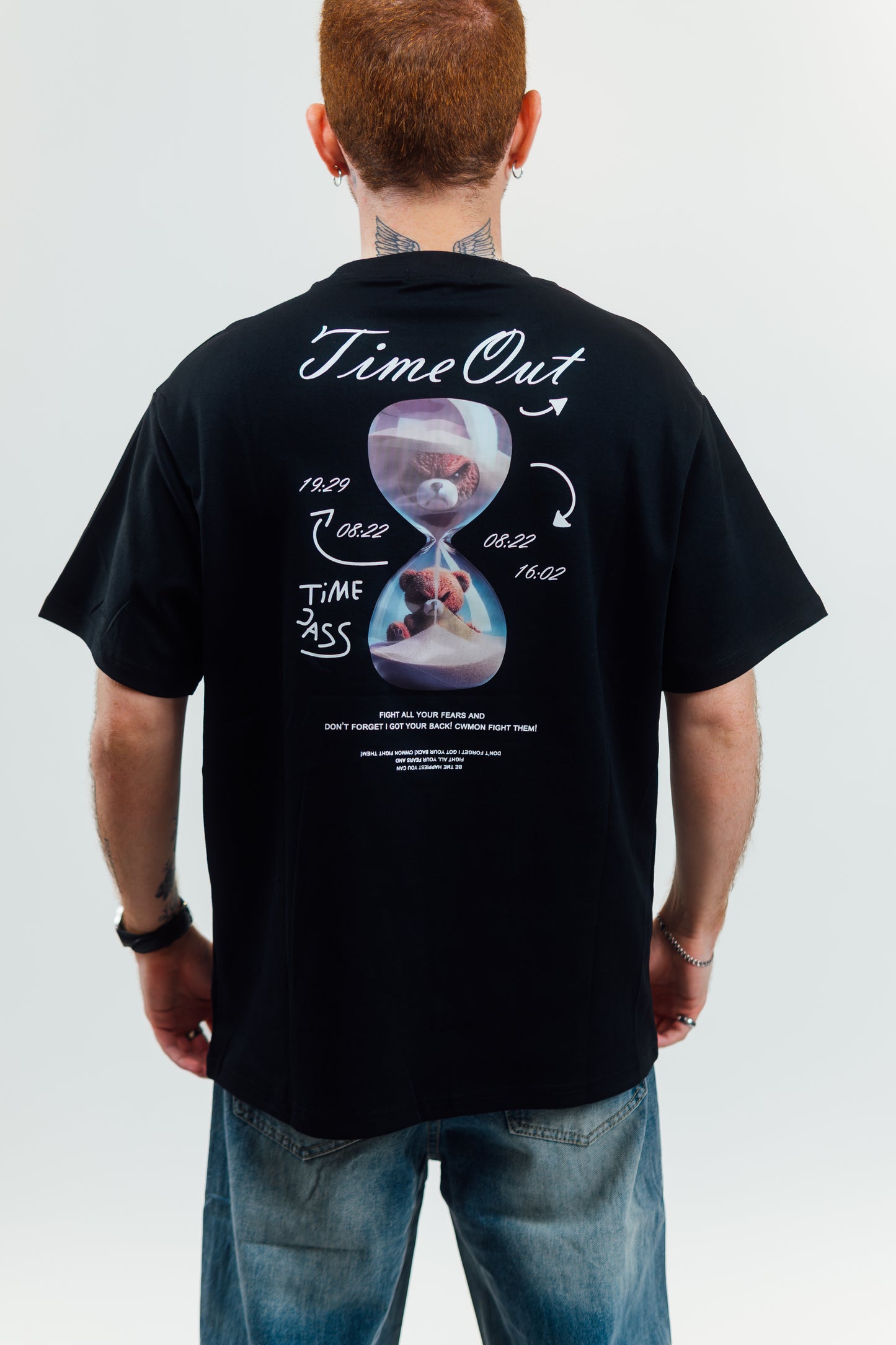 Playera Estampada "Time Out"