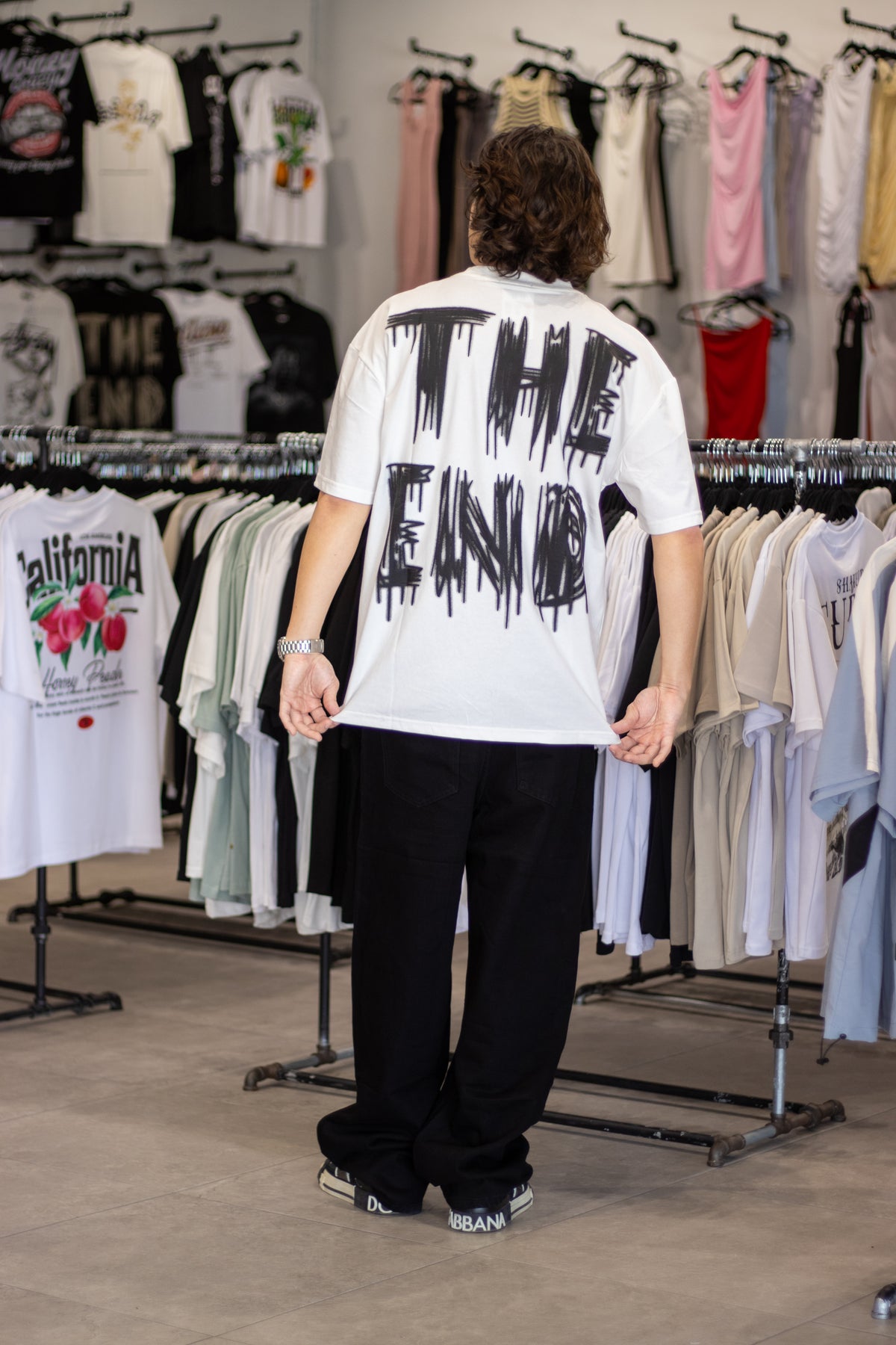 Playera Oversize