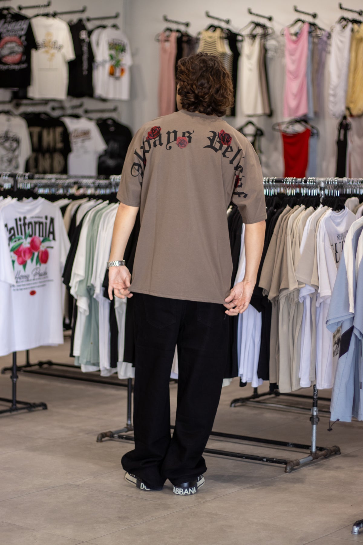 Playera Oversize
