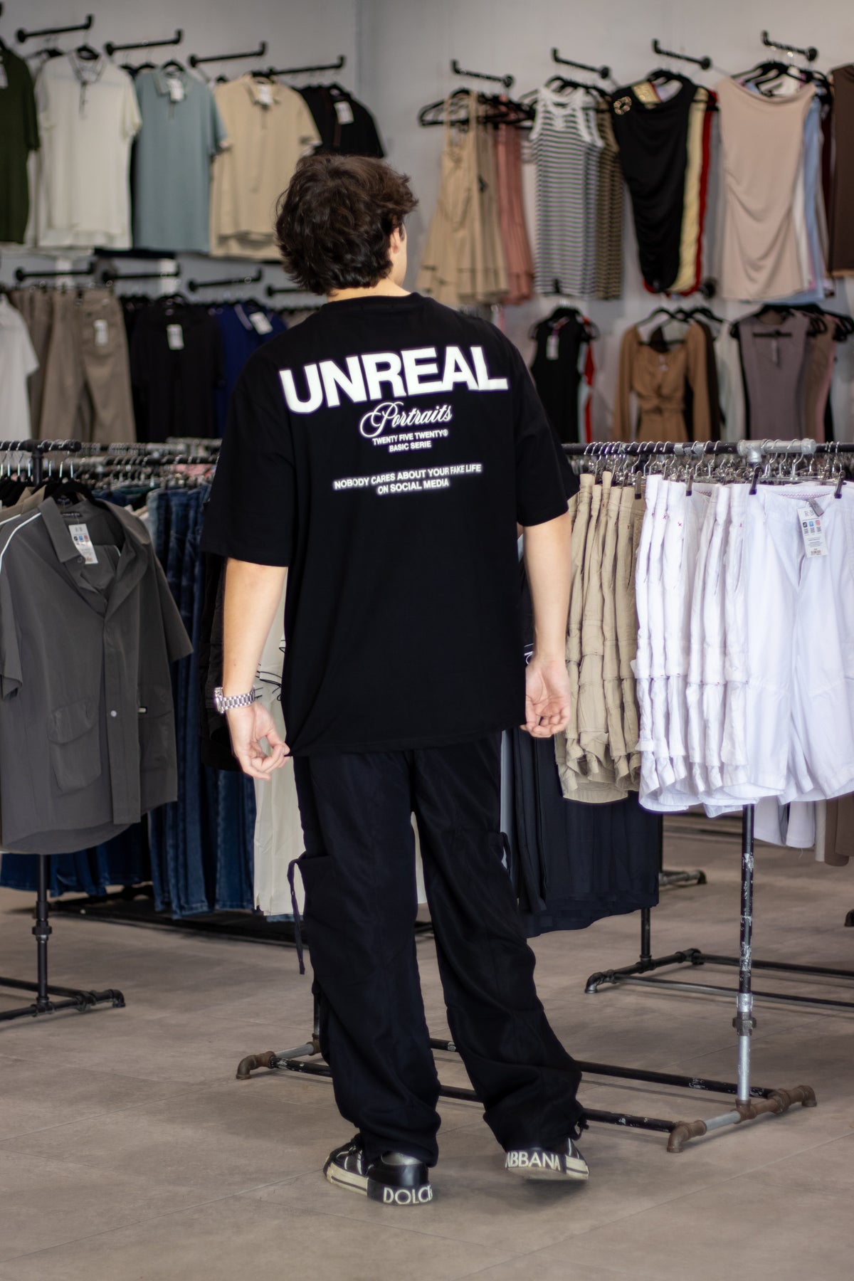 Playera Oversize
