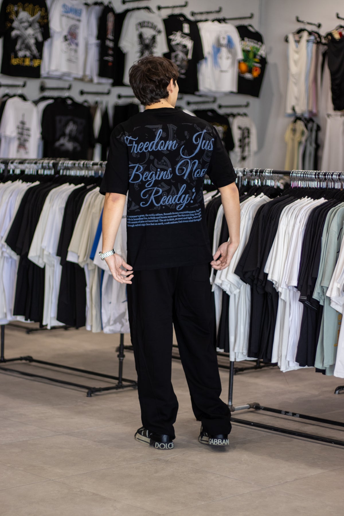 Playera Oversize