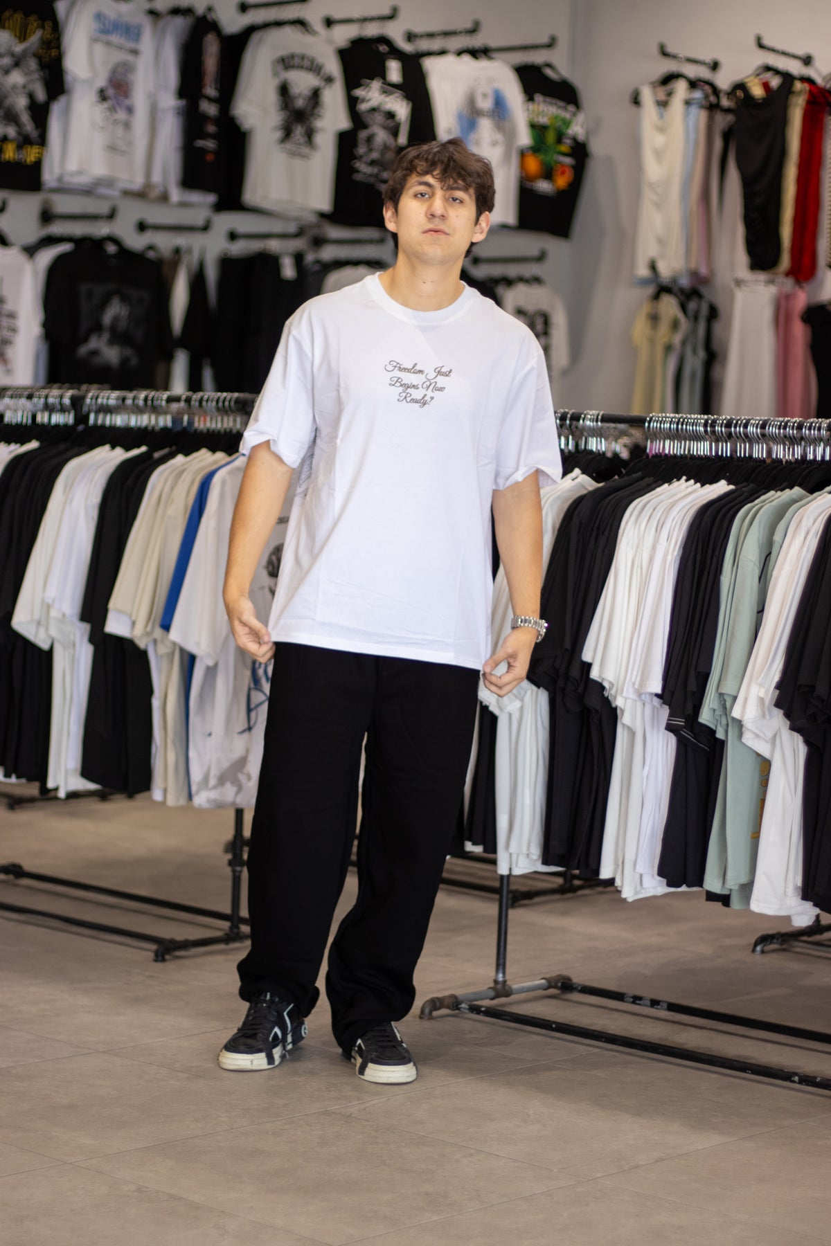 Playera Oversize