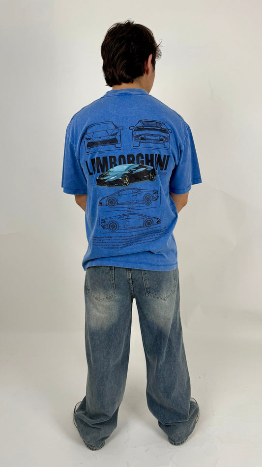 Playera Lambo Blueprint