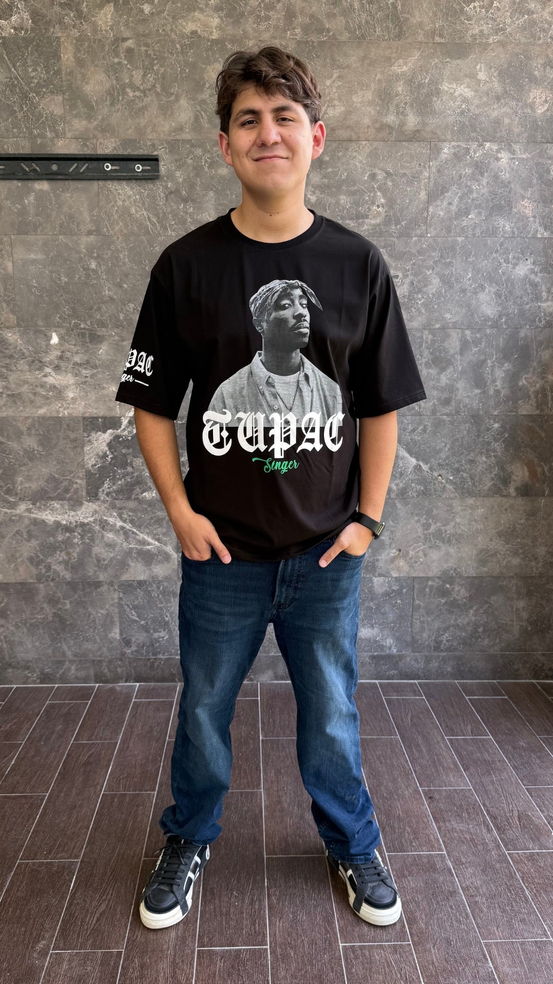 Playera Oversize Tupac Classic