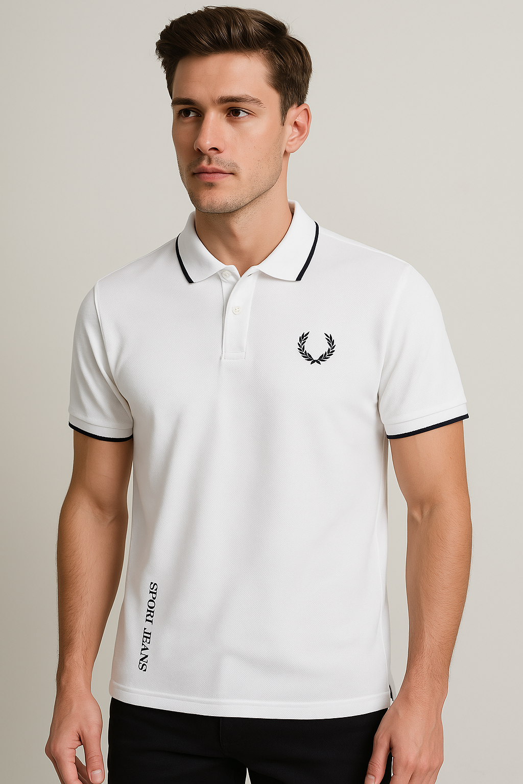Playera Polo con Diseño