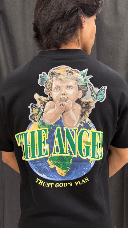 Playera Oversize Unisex con Diseño “The Angel” Estilo Urbano Premium