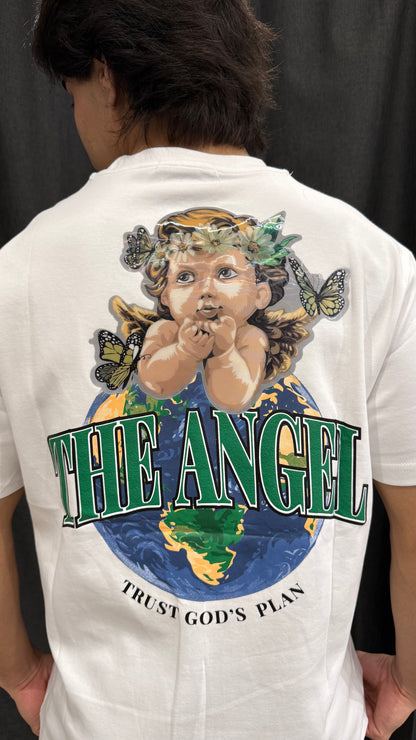 Playera Oversize Unisex con Diseño “The Angel” Estilo Urbano Premium