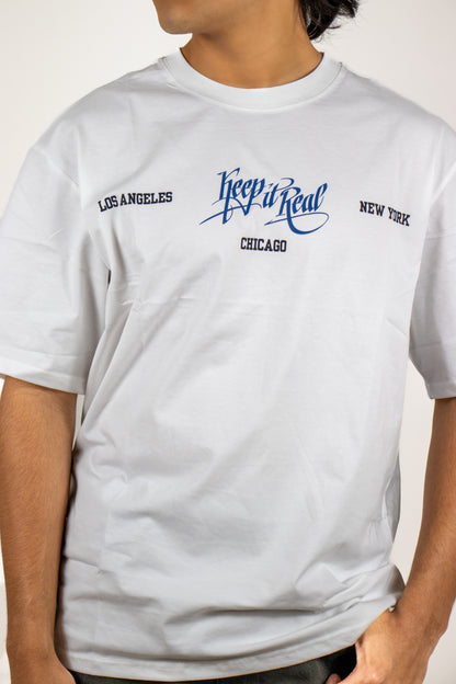 PLAYERA OVERSIZE ESTAMPADO KEEP IT REAL