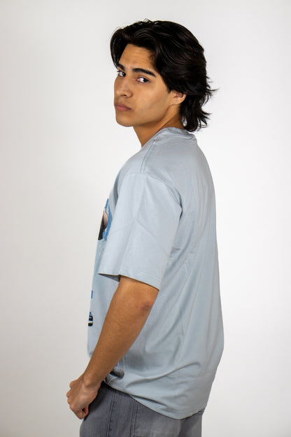 PLAYERA OVERSIZE ESTAMPADO