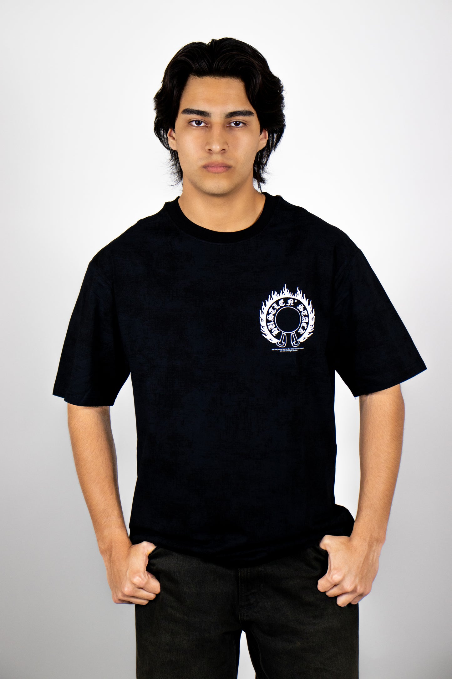 PLAYERA OVERSIZE ESTAMPADO