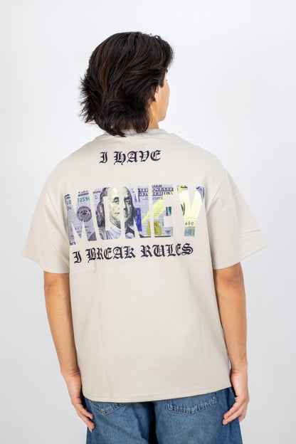 PLAYERA OVERSIZE ESTAMPADO BREAK