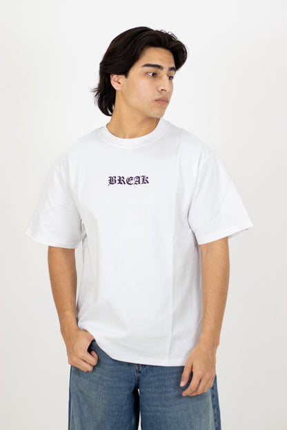PLAYERA OVERSIZE ESTAMPADO BREAK