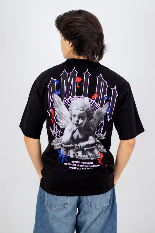 PLAYERA OVERSIZE ESTAMPADO AMIRI