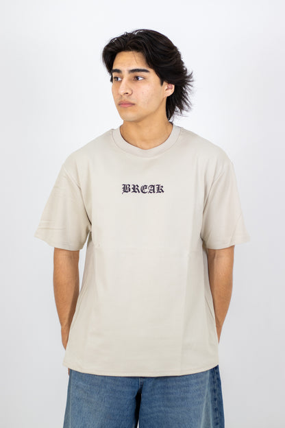 PLAYERA OVERSIZE ESTAMPADO BREAK