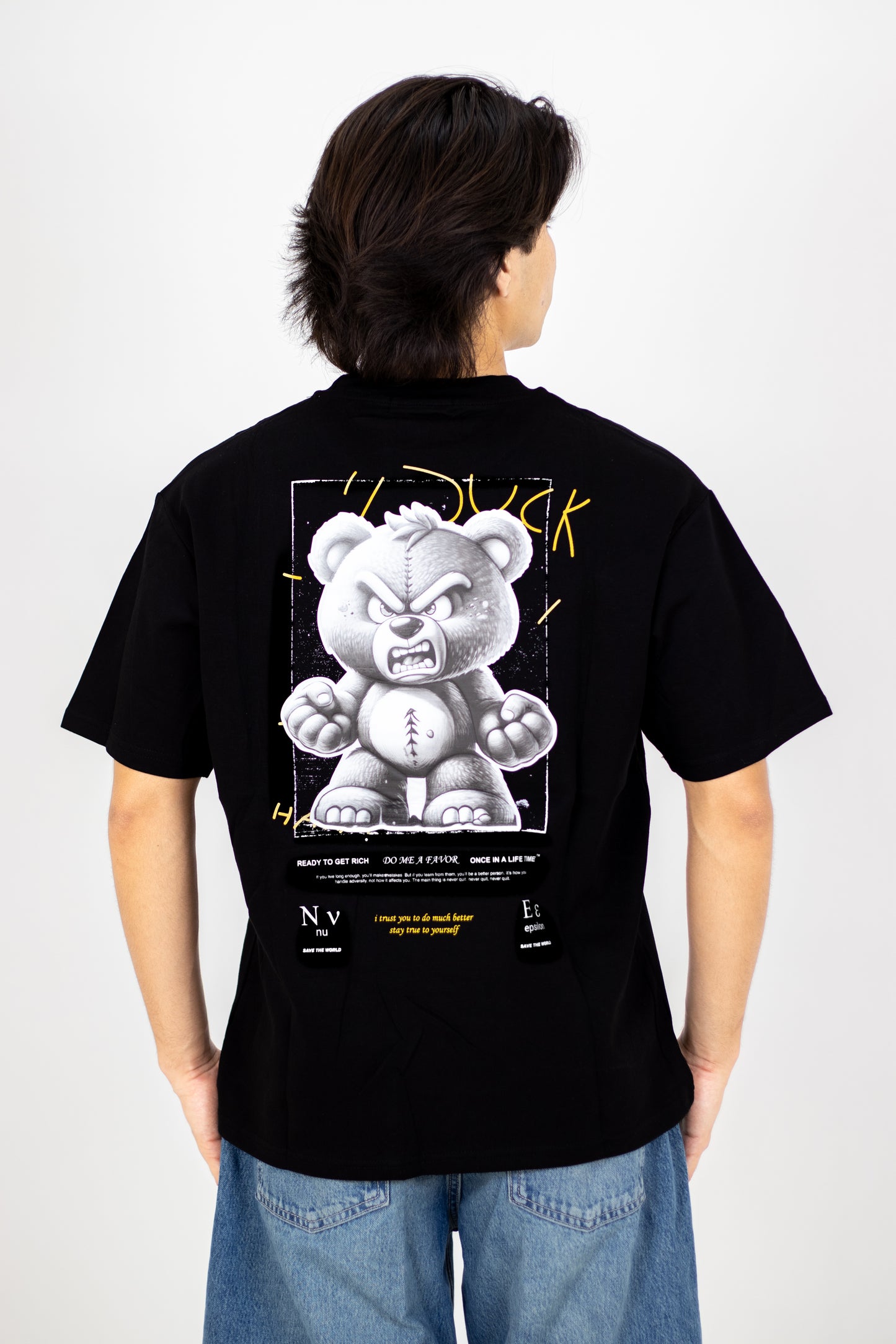 PLAYERA OVERSIZE ESTAMPADO DUCK