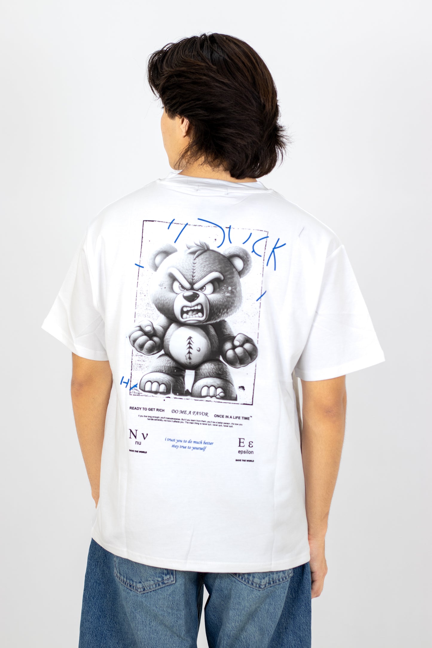 PLAYERA OVERSIZE ESTAMPADO DUCK