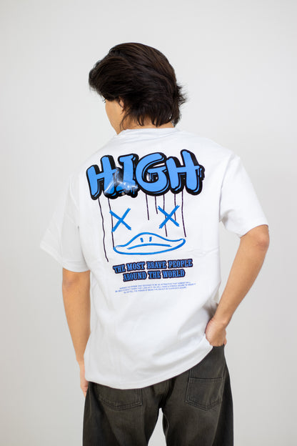 PLAYERA OVERSIZE ESTAMPADO HIGH