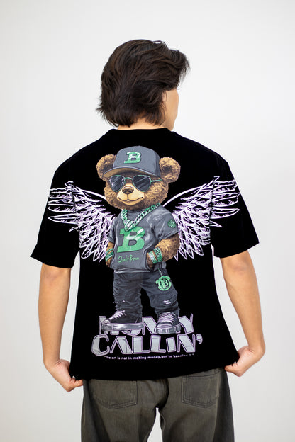 PLAYERA OVERSIZE ESTAMPADO MONEY CAPACITY