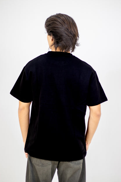 PLAYERA OVERSIZE BASICA NEGRA