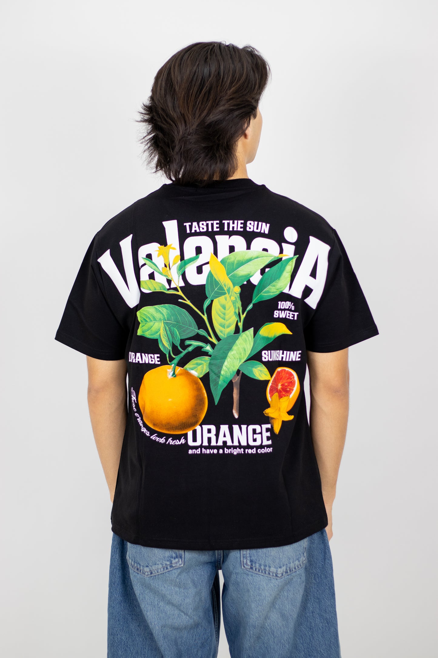 PLAYERA OVERSIZE ESTAMPADO VALENCIA