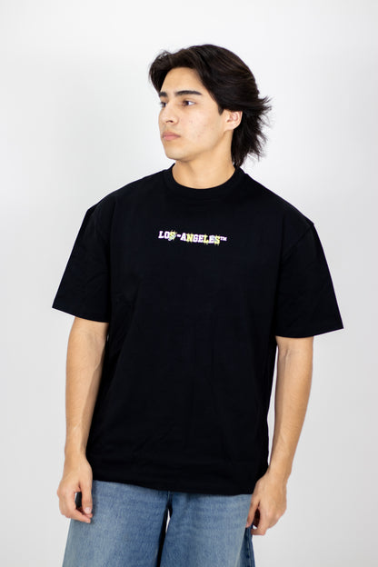 PLAYERA OVERSIZE ESTAMPADO LOS ANGELES