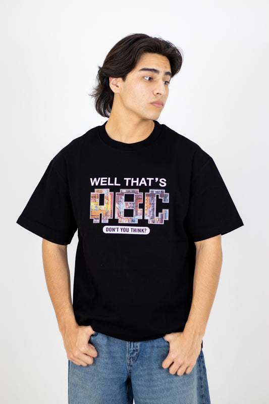 PLAYERA OVERSIZE ESTAMPADO ABC