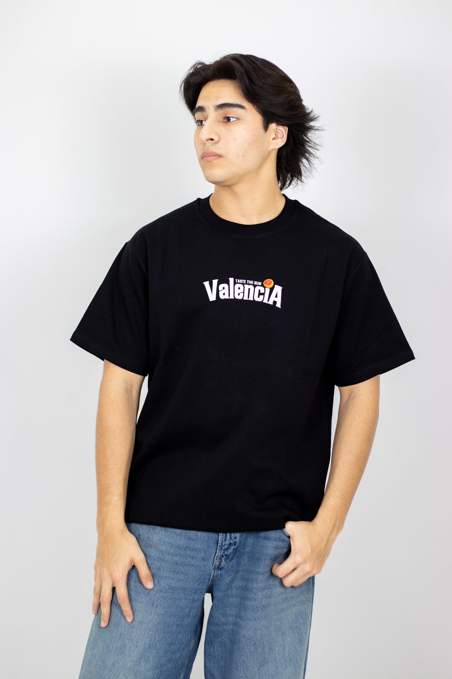 PLAYERA OVERSIZE ESTAMPADO VALENCIA