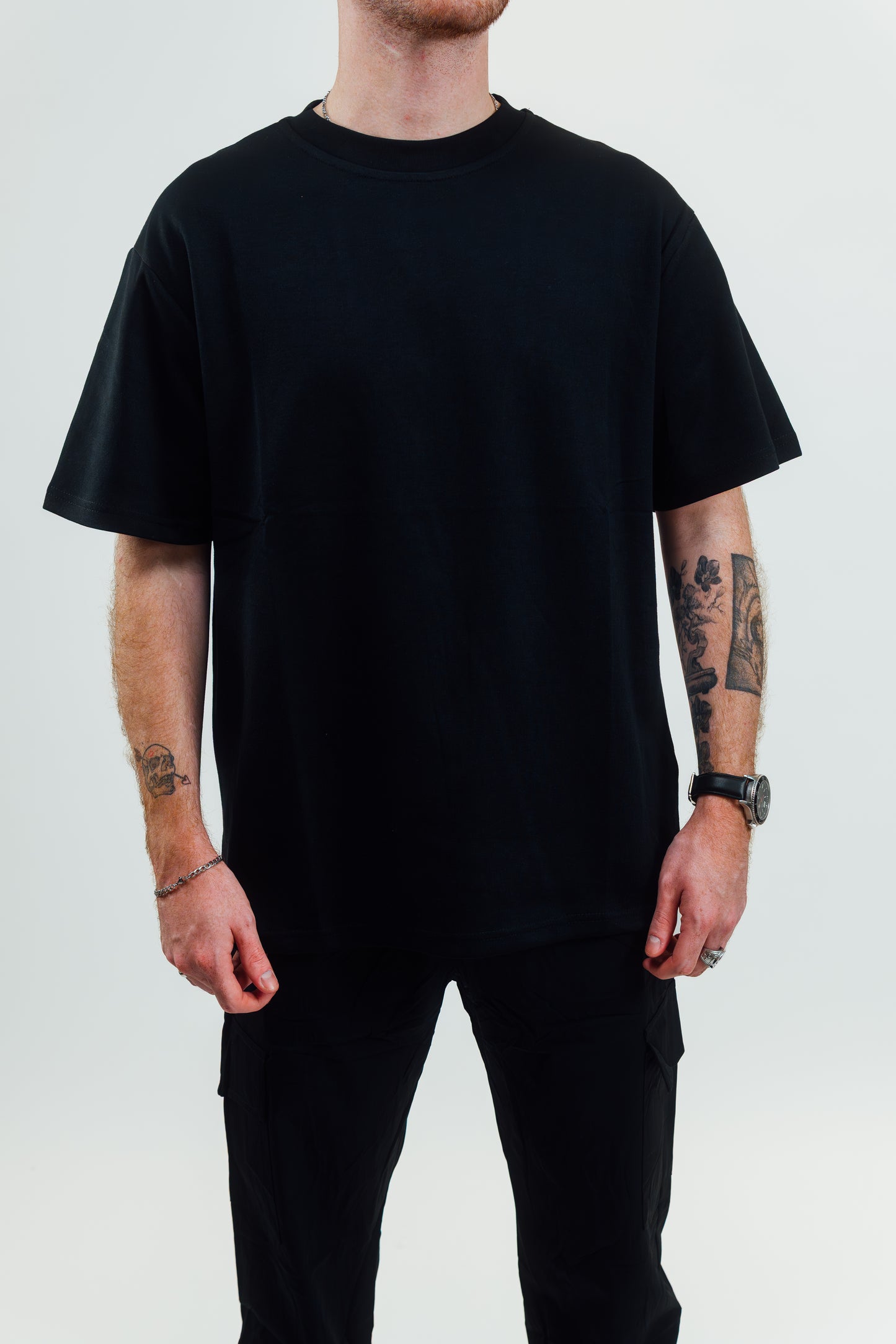Playera Lisa Negra