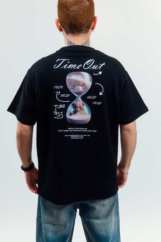 Playera Estampada "Time Out"
