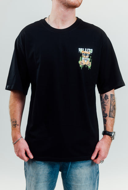 Playera Estampada "Oso Relaxed"