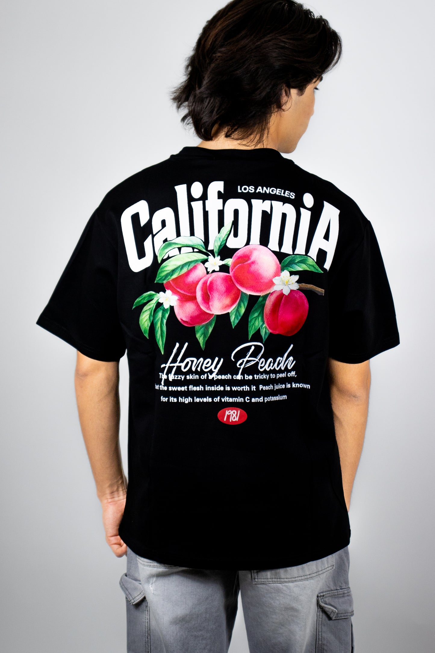 PLAYERA OVERSIZE ESTAMPADO CALIFORNIA