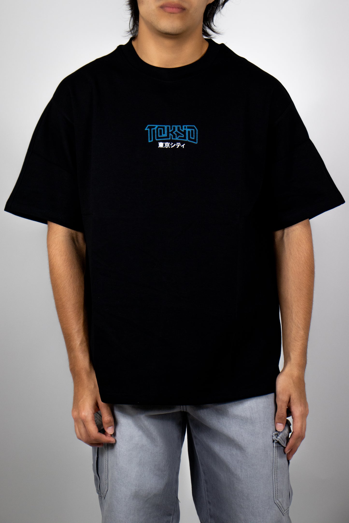 PLAYERA OVERSIZE ESTAMPADO TOKYO