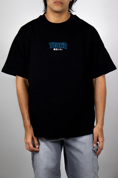 PLAYERA OVERSIZE ESTAMPADO TOKYO