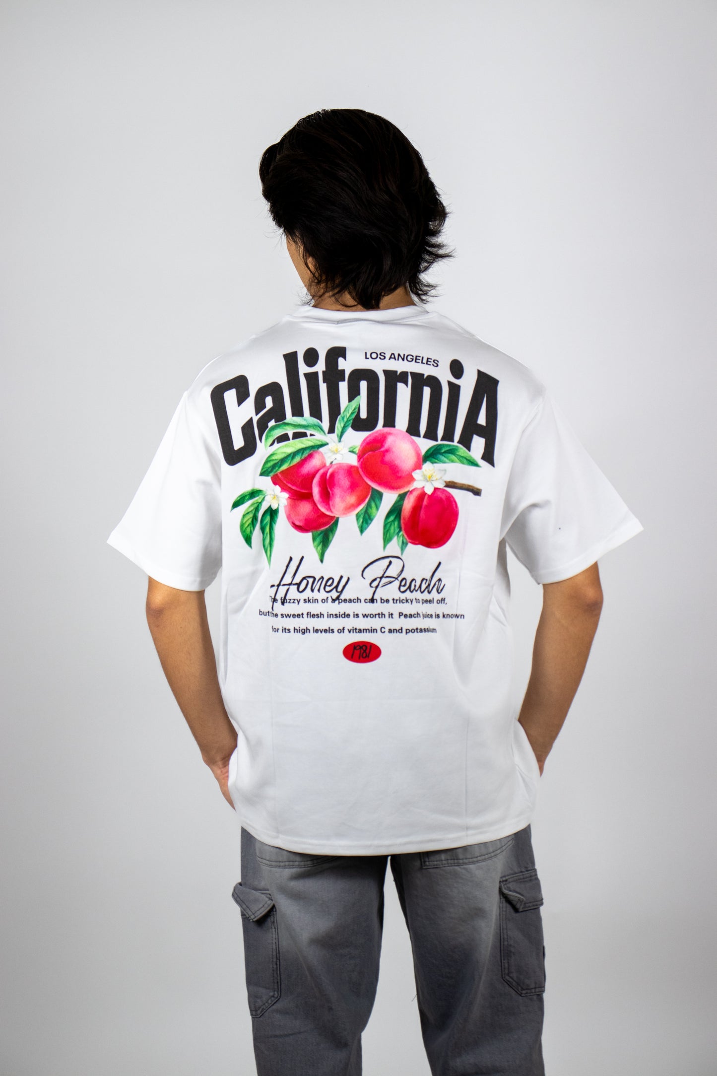 PLAYERA OVERSIZE ESTAMPADO CALIFORNIA