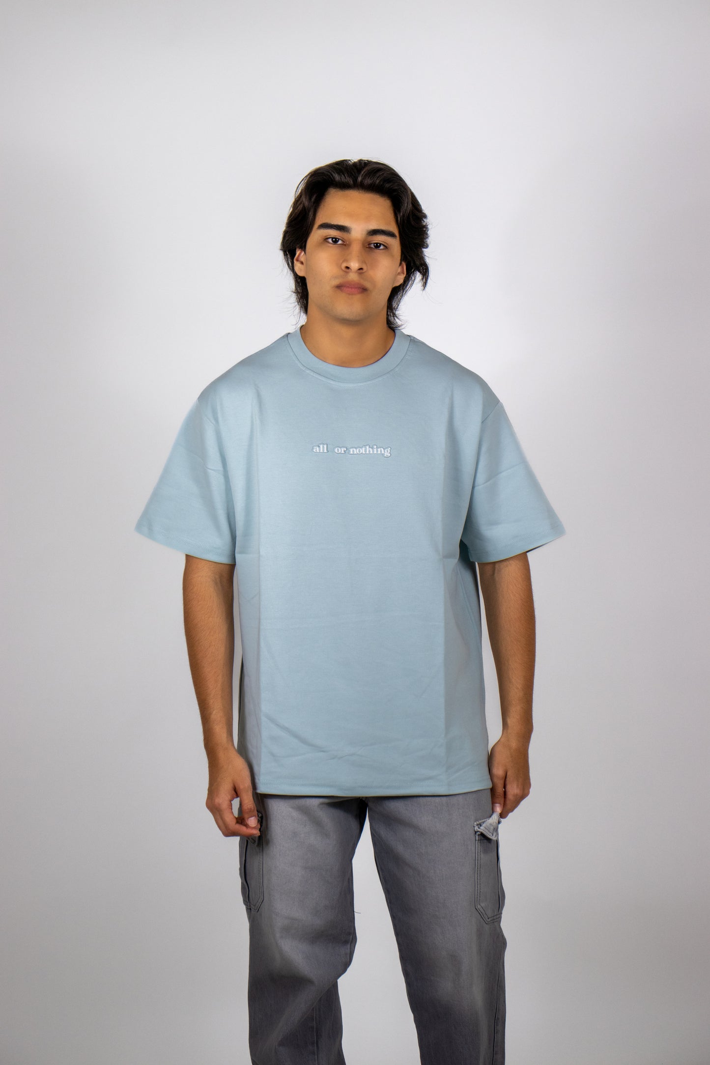 PLAYERA OVERSIZE ESTAMPADO ALL OR NOTHING